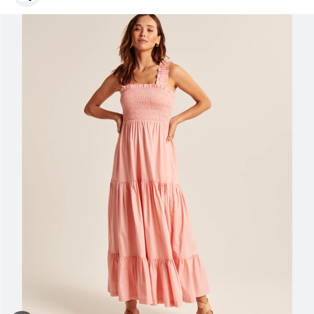 Abercrombie Smocked Maxi Dress